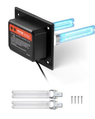 VEVOR Purificatore d'Aria HVAC Casa Luce UV 18 W 