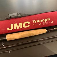 Canna pesca a mosca JMC  Triumph 11’ #3/4