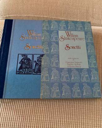 Libro William Shakespeare “Sonetti” anno 1983