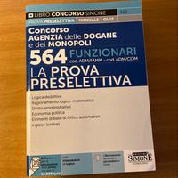 Libro concorso quiz Agenzia Dogane Monopoli