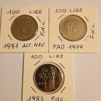 monete 100 lire