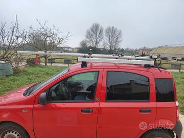Bagagliera Portapacchi Barre tetto Fiat Panda 2012