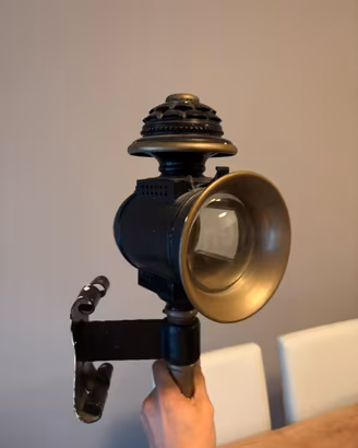 Antica lampada da carrozza ‘800