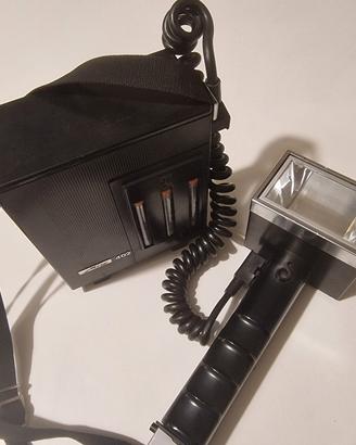 Flash e unità esterna Metz 402 e filtri luce