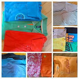 Lotto abbigliamento estivo bimbo 10 anni