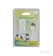 ADATTATORE 2.0 ETHERNET RETE LAN CONVERTIRE USB 10