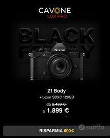 NIKON ZF (NUOVA GARANZIA NITAL) A TASSO 0