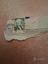 Francobollo USA vintage 1 cent 