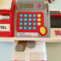 cassa registratore giocattolo calcolatrice 