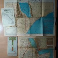 LOTTO 25 CARTE GEOGRAFICHE DAL 1800 AL 1900