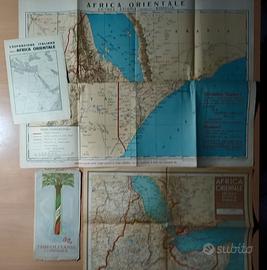 LOTTO 25 CARTE GEOGRAFICHE DAL 1800 AL 1900