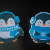 Set di spugne per la cucina a forma di Pinguini