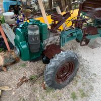 Motozappa con rimorchio