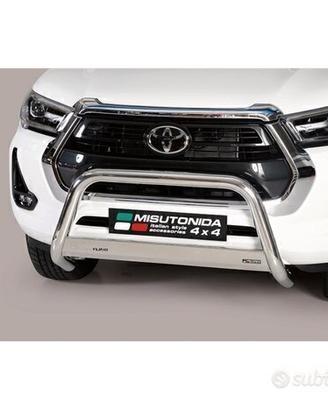 Toyota Hi-Lux 2021> Bull Bar anteriore inox