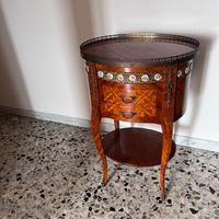 COMODINO LUIGI XV in Bois de Rose