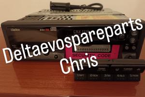 Clarion CRX111R DELTA EVOLUZIONE NUOVA ORIGINALE