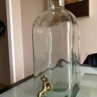DISPENSER BEVANDE IN VETRO CON RUBINETTO