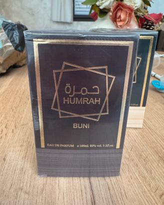 Profumo arabo 100 ml Humrah buni