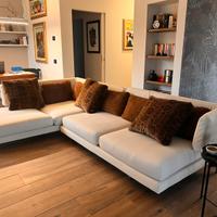 Divano design color panna 300cm X 100cm (2 moduli)