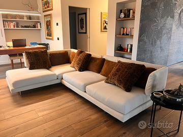 Divano design color panna 300cm X 100cm (2 moduli)