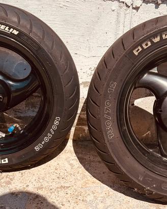 Cerchi e gomme Phantom f12