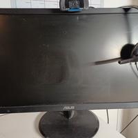 schermo pc asus+telecameea?+cuffie professionali