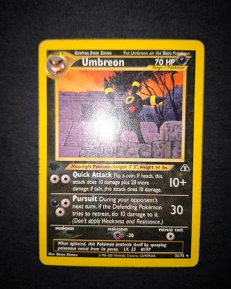 Umbreon  32/76 - First Edition Neo Discovery