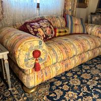 Divano classico in broccato - Stile Impero