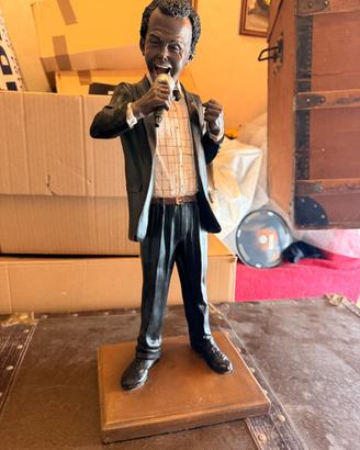 Statuina cantante black / crooner / jazz