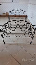 Letto in ferro battuto a Cuzzago di Premosello