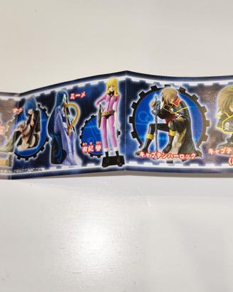 Capitan Harlock gashapon Bandai HG Series