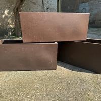 Vaso Teraplast Schio Cassa Essential 80 cm Bronzo