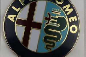 2 Loghi alfa romeo fregio anteriore e posteriore