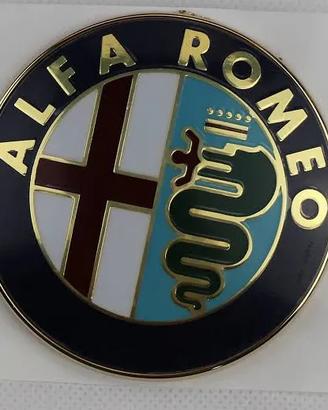 2 Loghi alfa romeo fregio anteriore e posteriore