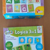 Giochi educativi Lisciani Serie Carotina 