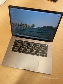 Mac Book Pro 15 pollici 2018