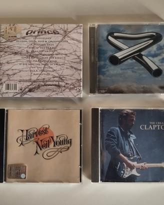 CD Prince/Mike Oldfield/Neil Young/Clapton
