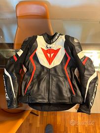 Giacca in pelle Dainese Avro 4 taglia 48