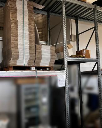 Scaffale industriale per pallet 3 piani