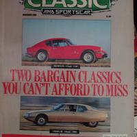 Rivista inglese CLASSIC AND SPORTSCAR nov 1989