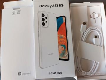 SAMSUNG GALAXY A23 5G WHITE Android 14 Usato Az.