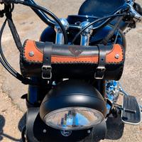 moto borsa in pelle , sisi bar,