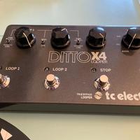 TC Electronic Ditto X4 Looper