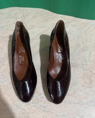 Scarpe di vera pelle di coccodrillo