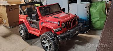 auto elettrica jeep rubicon