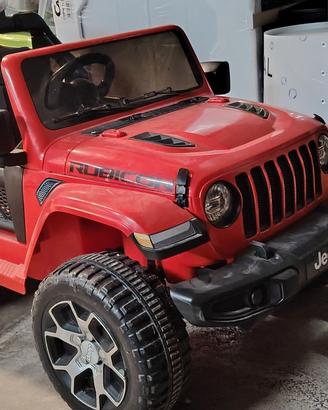 auto elettrica jeep rubicon