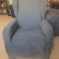 poltrona reclinabile global relax 2 pezzi