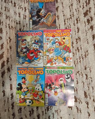  Topolini edizioni 2878 2879 3230 2881 2882