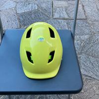 Casco bicicletta bambini verde taglia XS 48-52