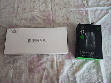 MOUSE + TASTIERA GAMING